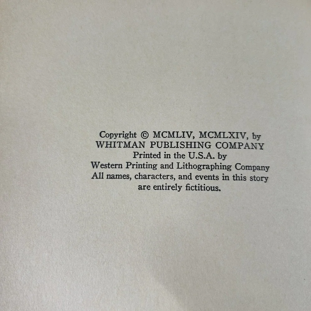 Mystery‎ at Rustlers Fort Troy Nesbit 1964 Whitman Hardcover Illustrated Vintage